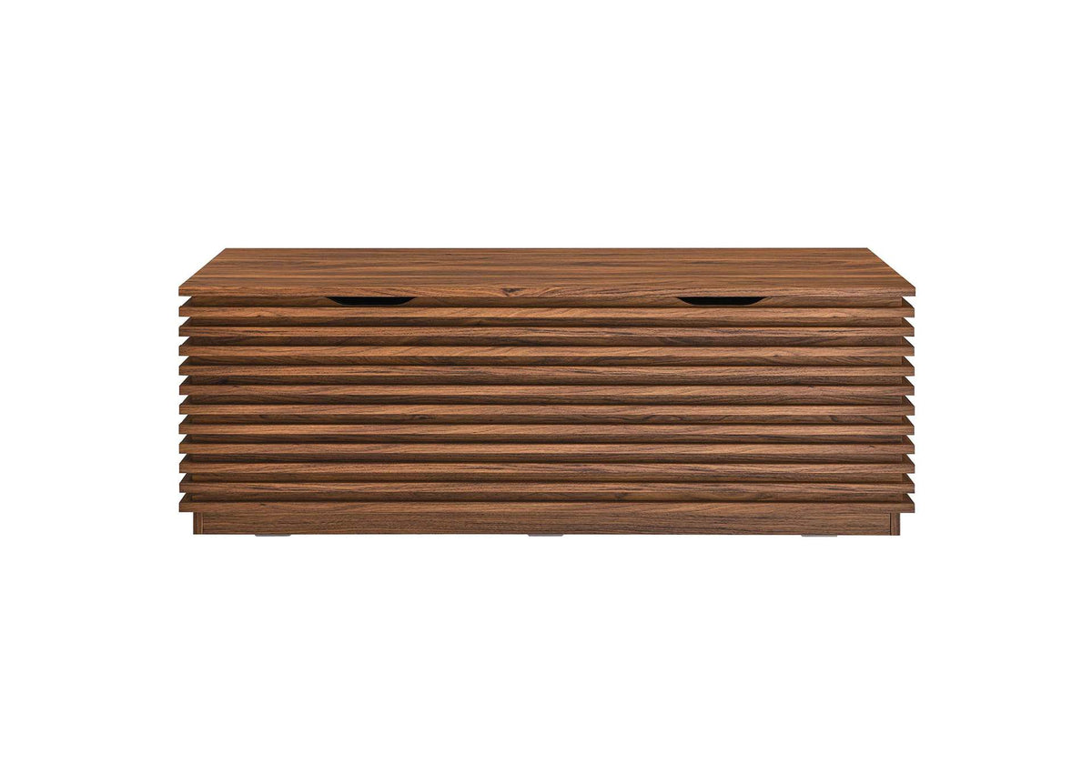 EEI-6057-WAL Render Storage Bench By Modway