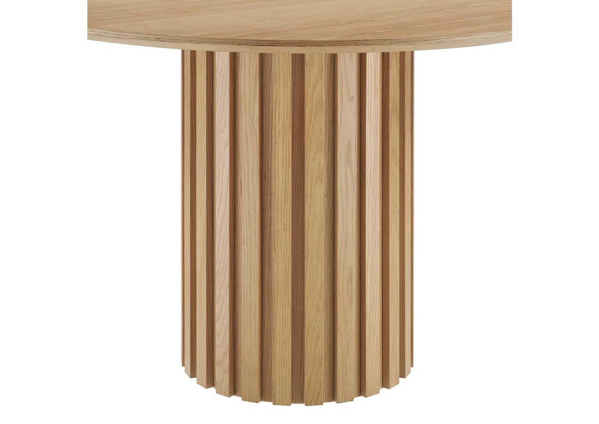 EEI-6064-OAK-SET Senja 47" Round Dining Table By Modway