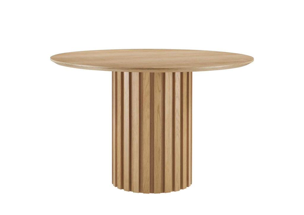 EEI-6064-OAK-SET Senja 47" Round Dining Table By Modway