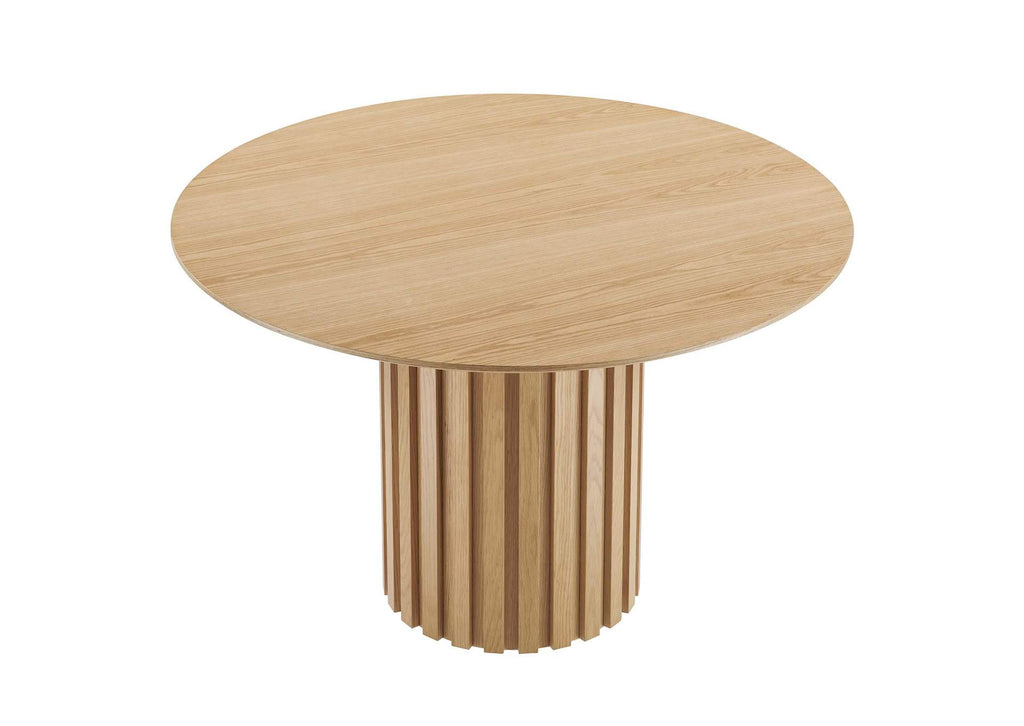 EEI-6064-OAK-SET Senja 47" Round Dining Table By Modway