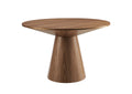 EEI-6102-WAL Provision 47" Round Dining Table By Modway