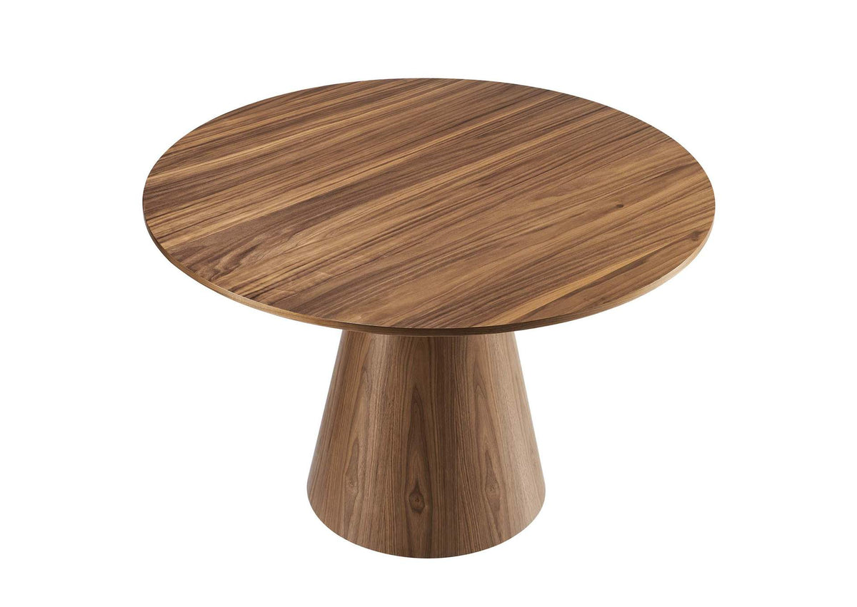 EEI-6102-WAL Provision 47" Round Dining Table By Modway