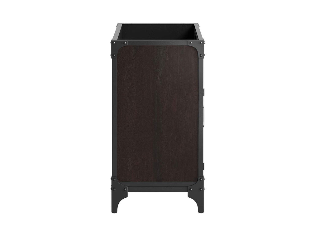 EEI-6128-BLK-WAL Steamforge 30" Bathroom Vanity Cabinet - Sink Basin Not Included - By Modway