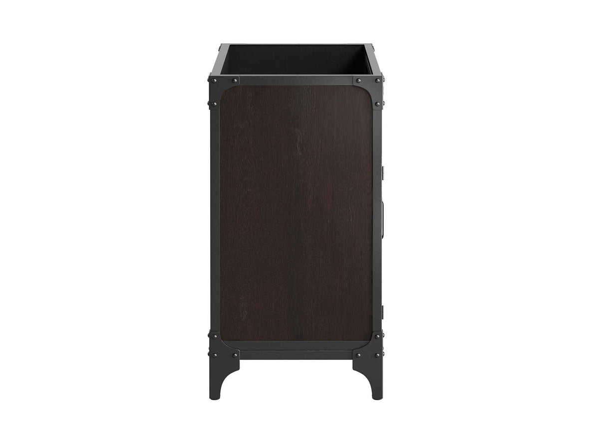 EEI-6415-WHI-BLK Steamforge 30" Bathroom Vanity By Modway