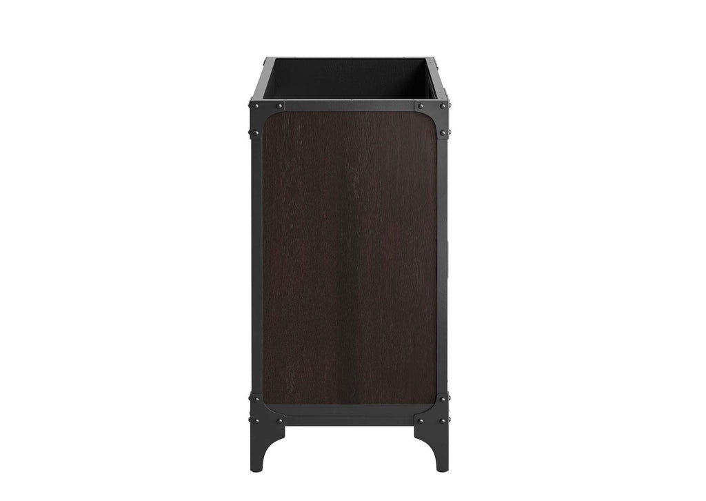 EEI-6129-BLK-WAL Steamforge 36" Bathroom Vanity Cabinet - Sink Basin Not Included - By Modway