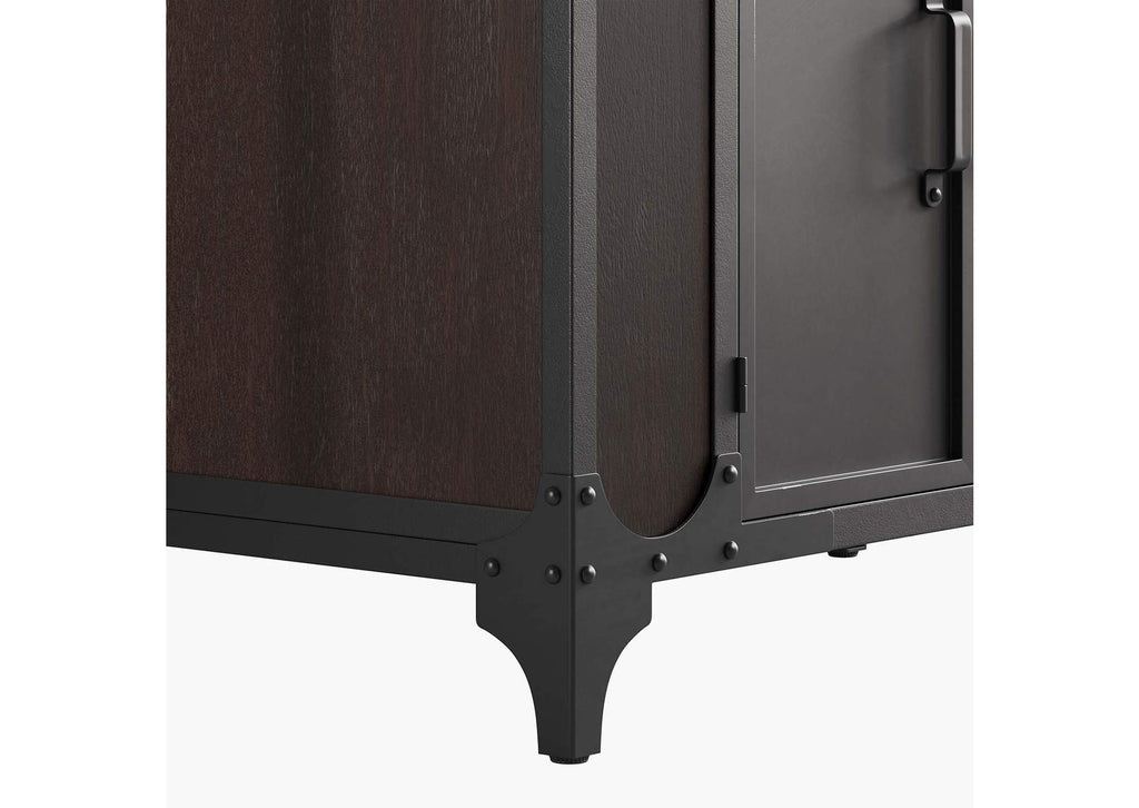 EEI-6129-BLK-WAL Steamforge 36" Bathroom Vanity Cabinet - Sink Basin Not Included - By Modway