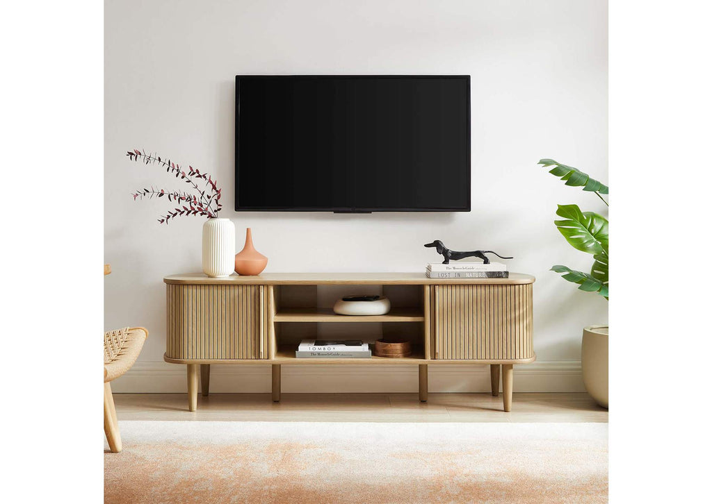 EEI-6158-OAK Contour 55" TV Stand By Modway