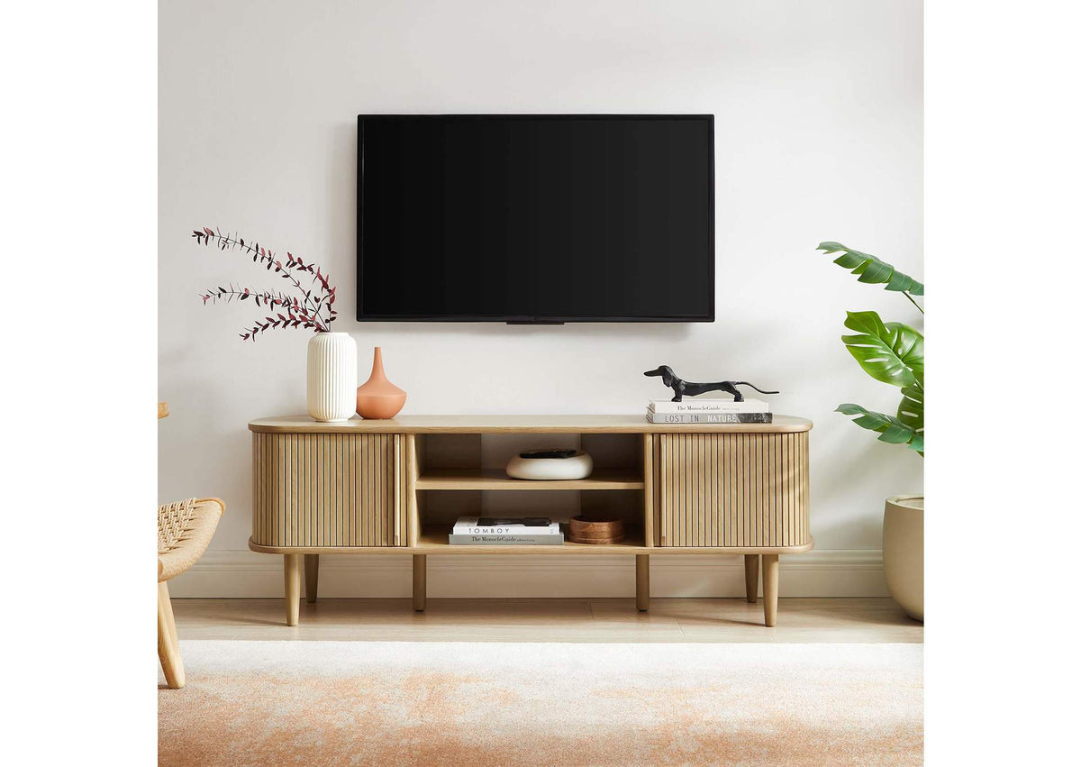 EEI-6158-OAK Contour 55" TV Stand By Modway