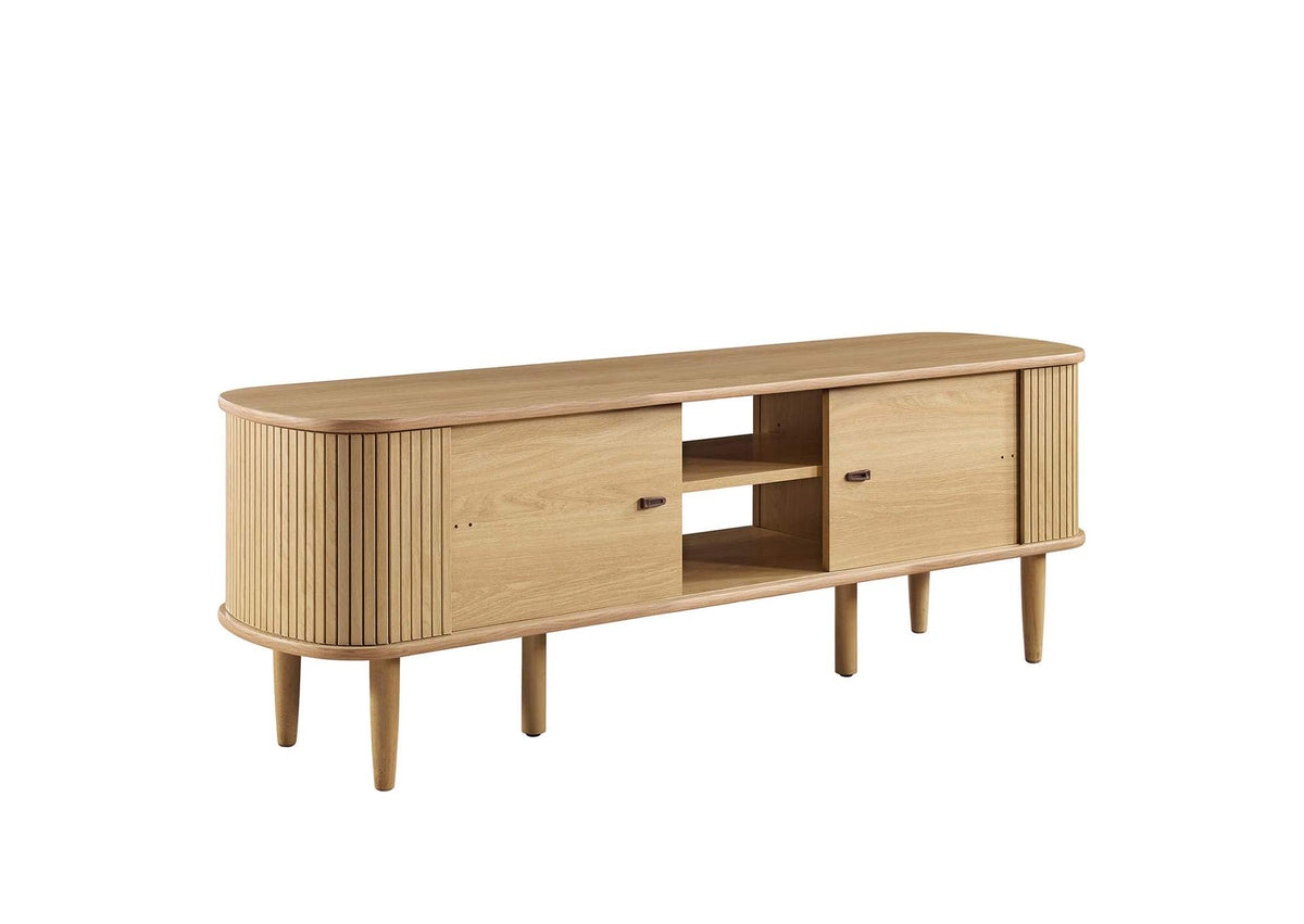 EEI-6158-OAK Contour 55" TV Stand By Modway