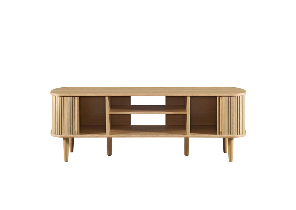 EEI-6158-OAK Contour 55" TV Stand By Modway