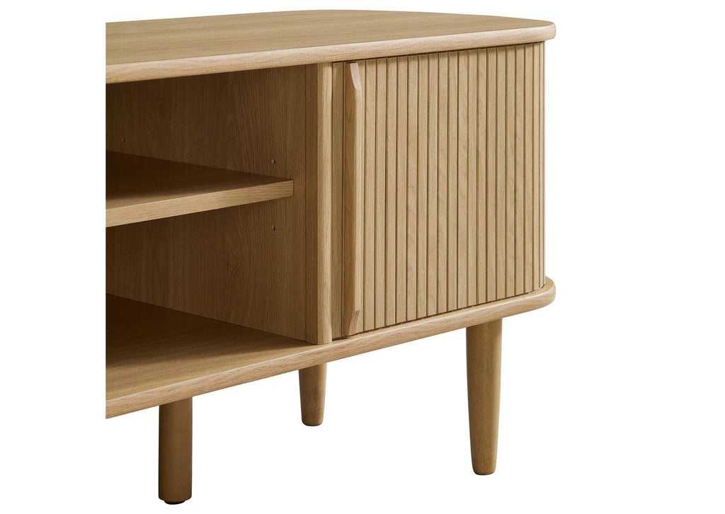 EEI-6158-OAK Contour 55" TV Stand By Modway