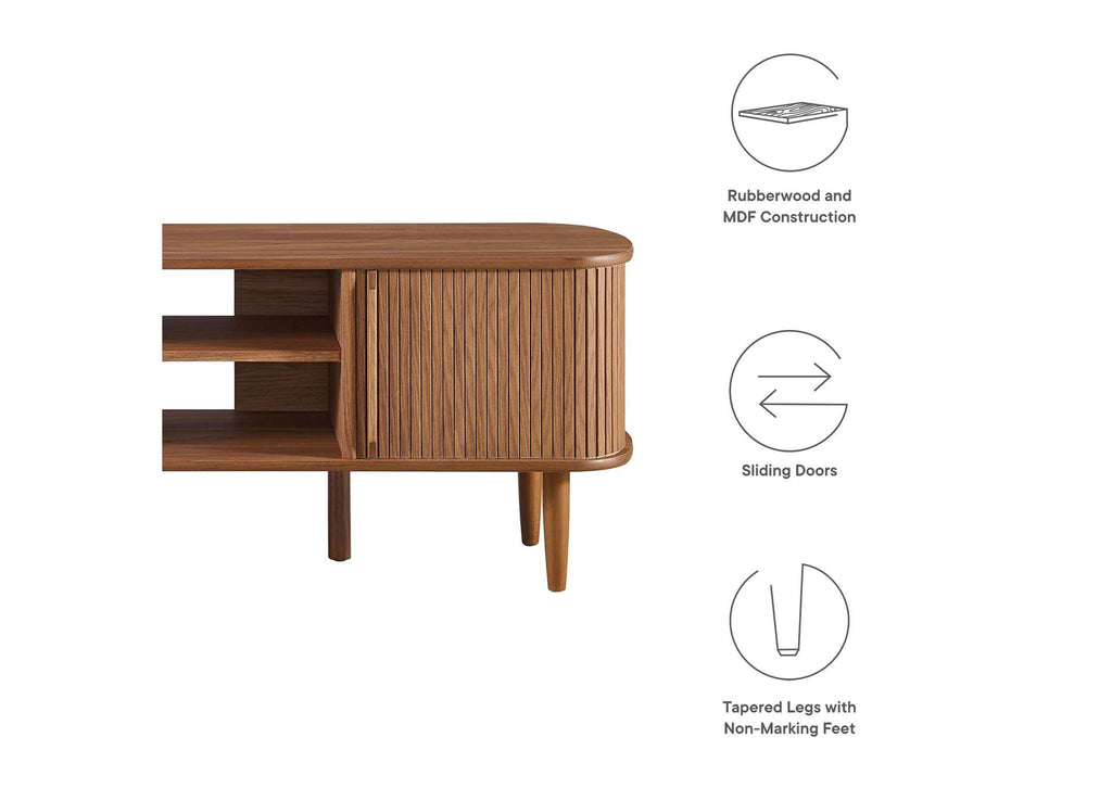 EEI-6158-WAL Contour 55" TV Stand By Modway