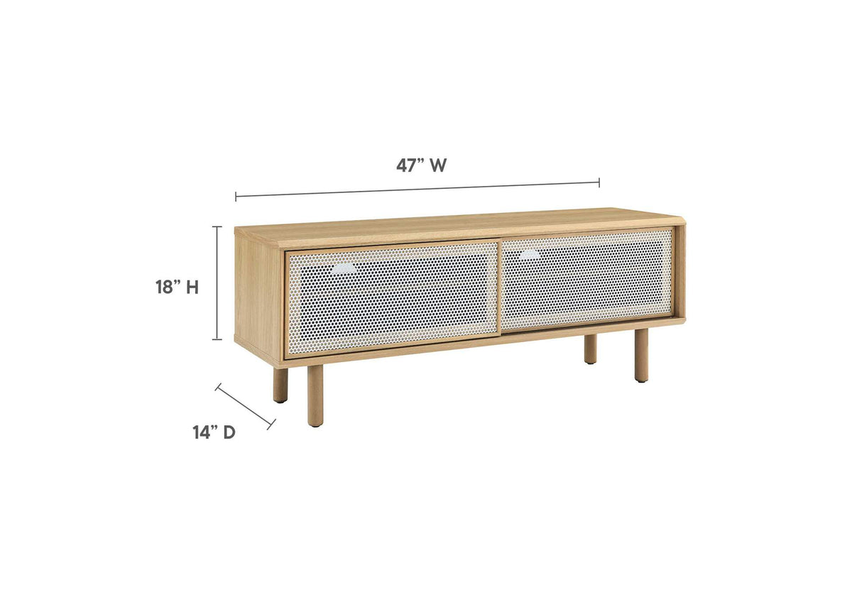 EEI-6233-OAK Kurtis 47" TV Stand By Modway