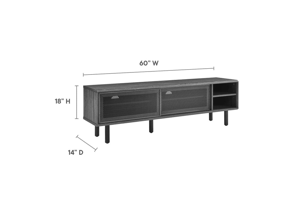 EEI-6234-CHA Kurtis 60" TV Stand By Modway