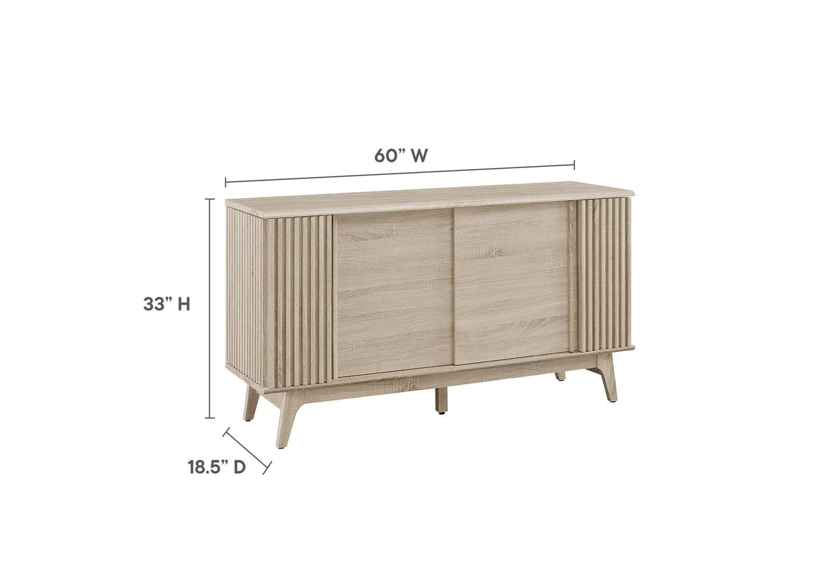 EEI-6278-OAK Eudora Sideboard By Modway