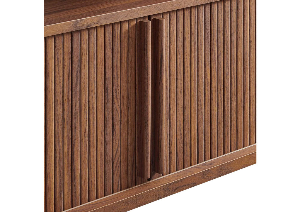EEI-6310-WAL Cadence 71" Curved TV Stand By Modway