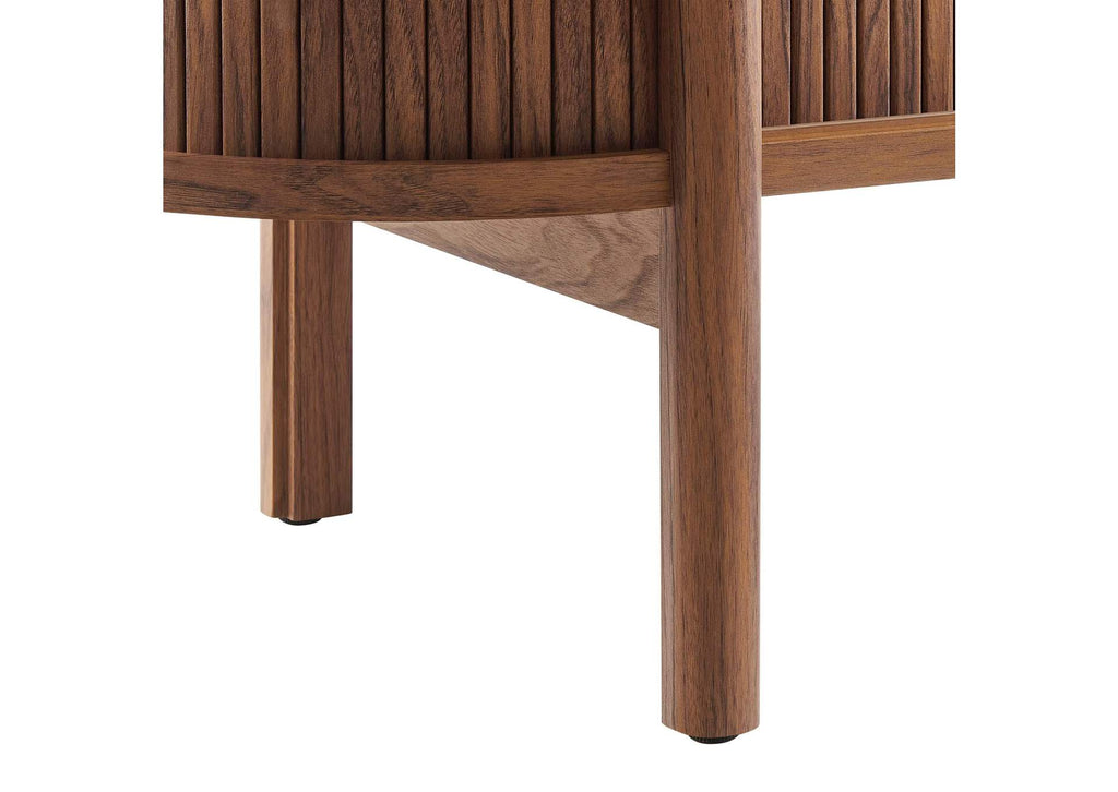 EEI-6310-WAL Cadence 71" Curved TV Stand By Modway