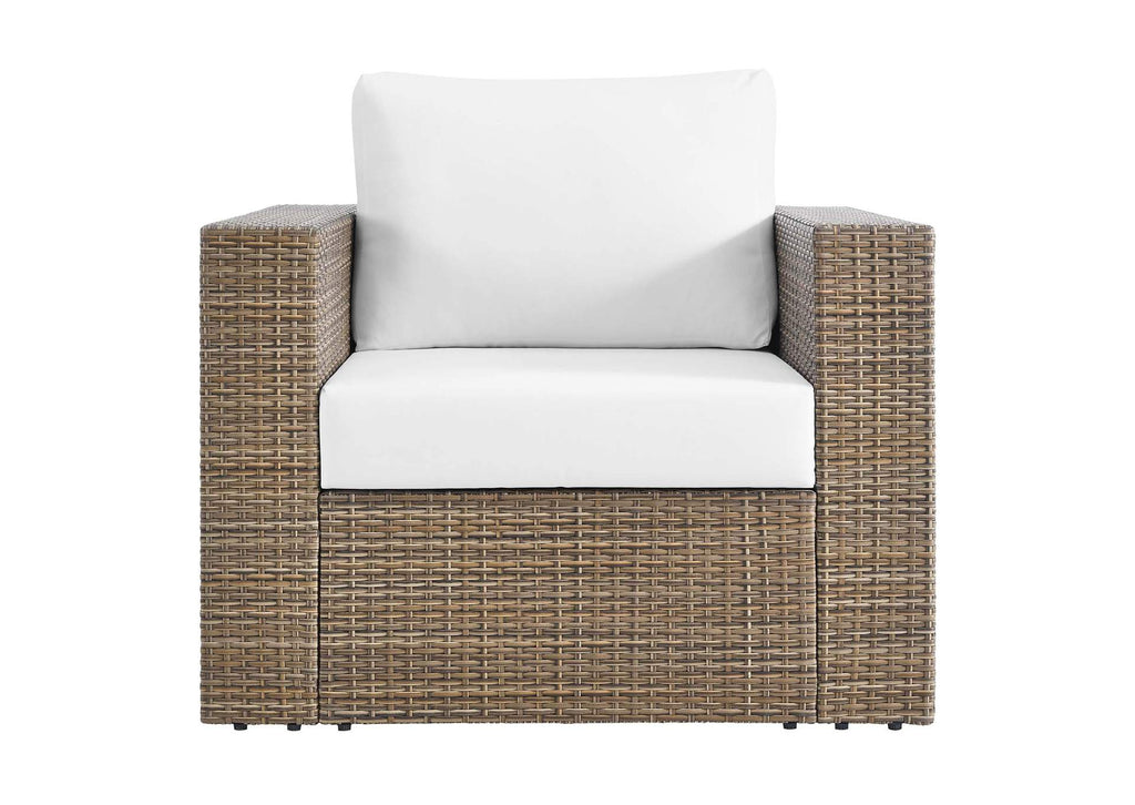 EEI-6328-CAP-WHI Convene 4-Piece Outdoor Patio Furniture Set By Modway