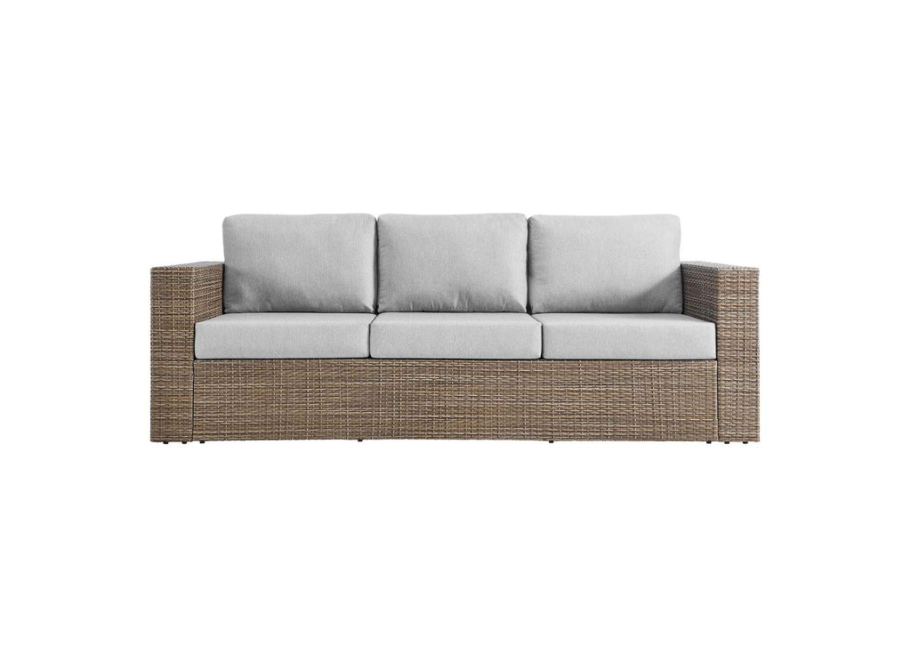 EEI-6333-CAP-GRY Convene 2-Piece Outdoor Patio Furniture Set By Modway