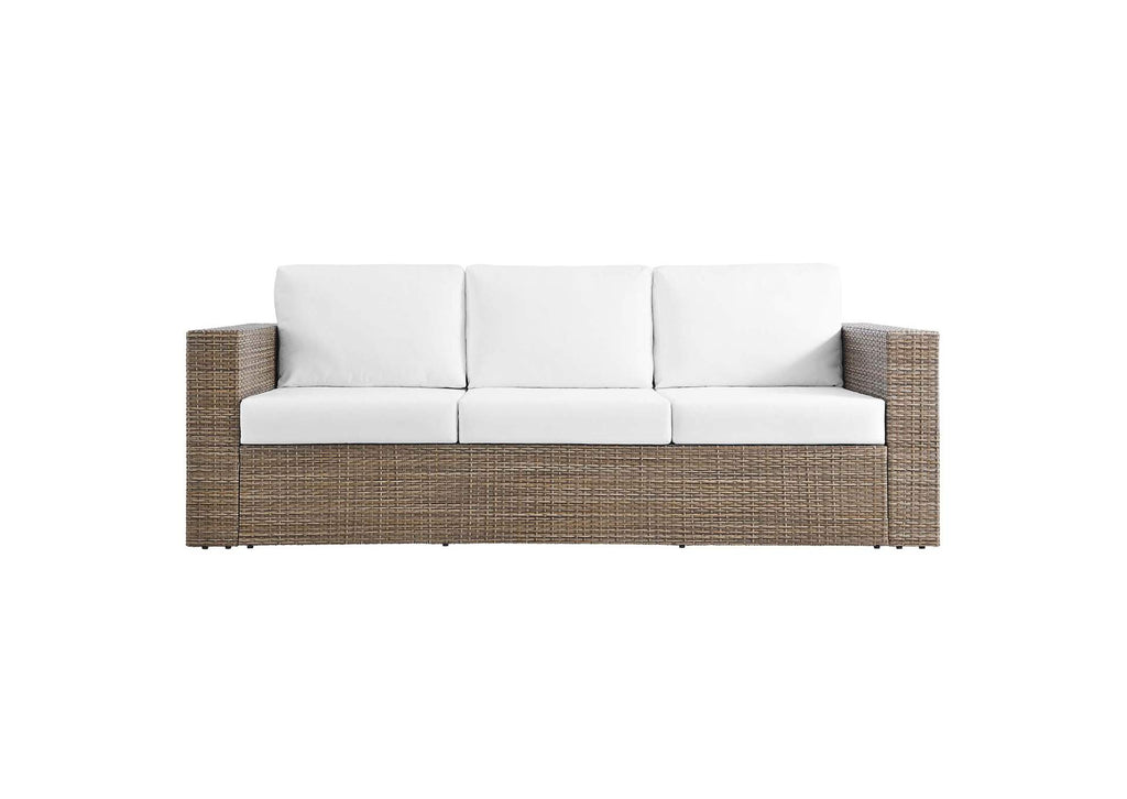 EEI-6333-CAP-WHI Convene 2-Piece Outdoor Patio Furniture Set By Modway