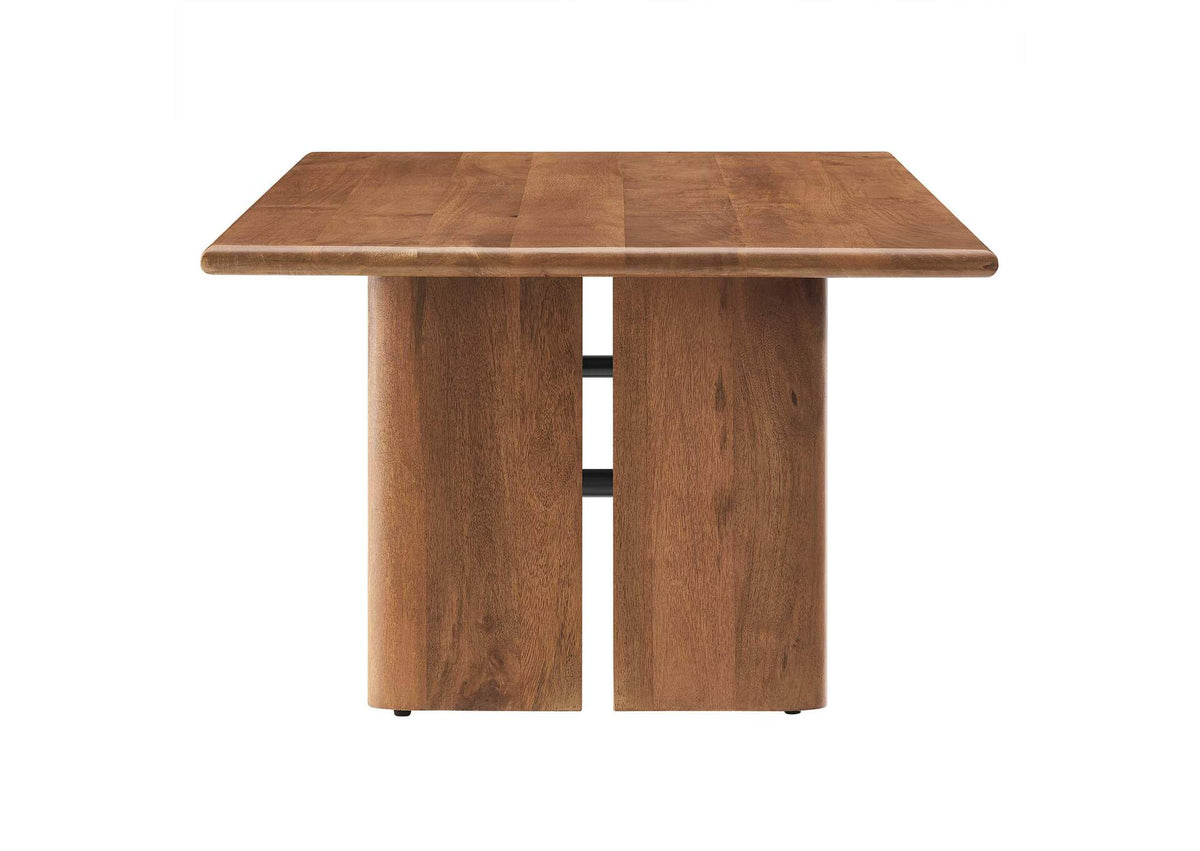 EEI-6341-WAL Amistad Wood Coffee Table By Modway