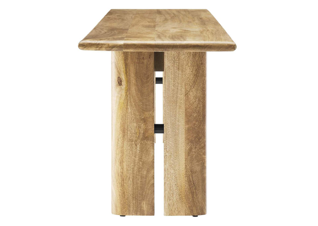 EEI-6345-OAK Amistad 72" Wood Bench By Modway