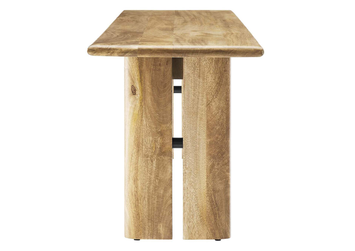EEI-6345-OAK Amistad 72" Wood Bench By Modway