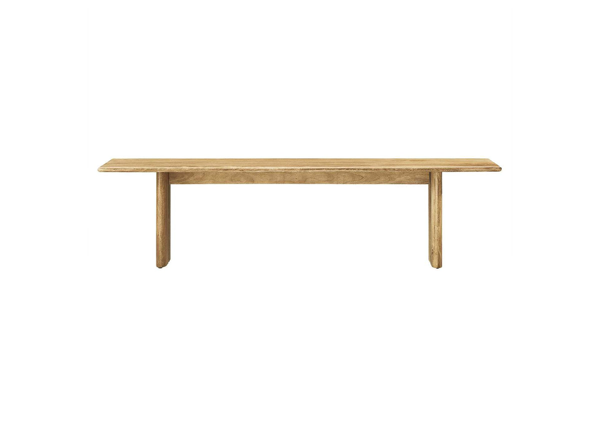 EEI-6345-OAK Amistad 72" Wood Bench By Modway