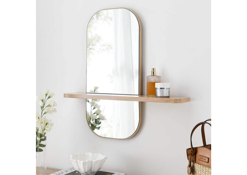EEI-6349-OAK Solstice Mirror By Modway