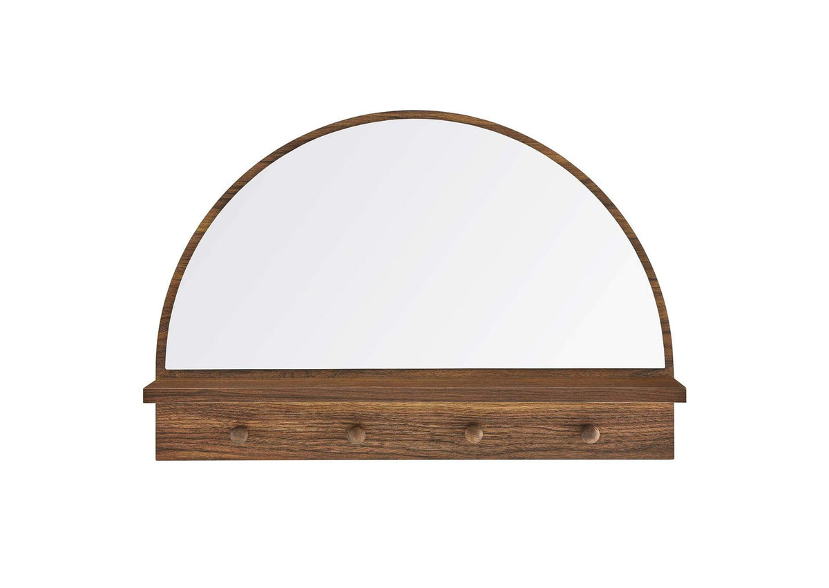 EEI-6350-WAL Moonbeam Arched Mirror By Modway