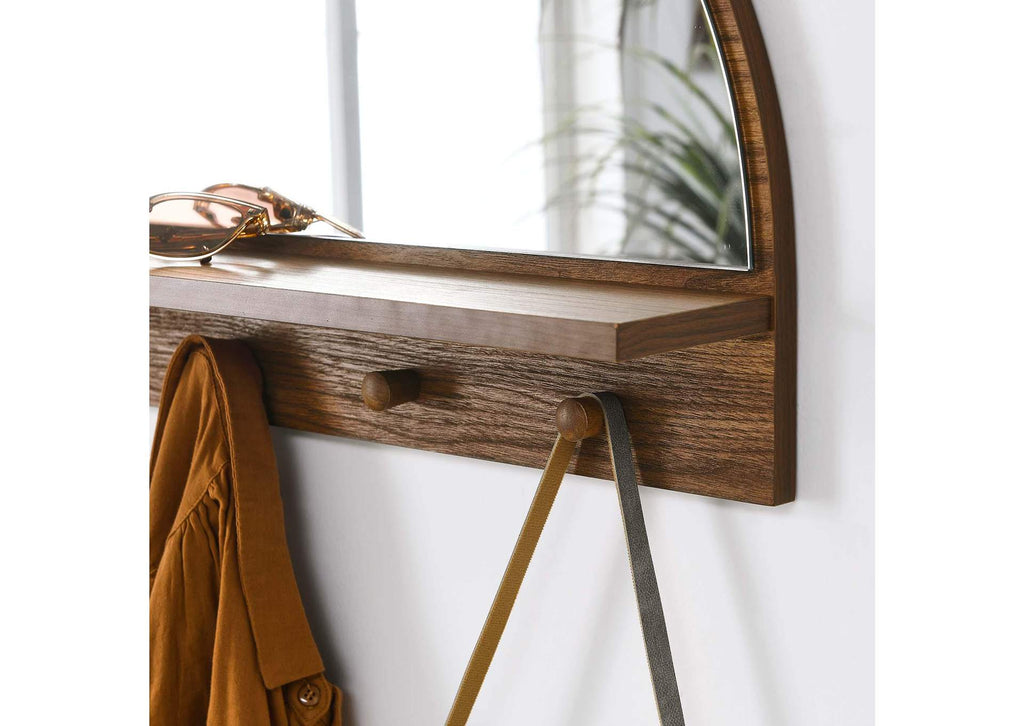 EEI-6350-WAL Moonbeam Arched Mirror By Modway