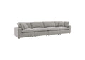 EEI-6364-LGR Commix Down Filled Overstuffed Boucle Fabric 4-Seater Sofa By Modway