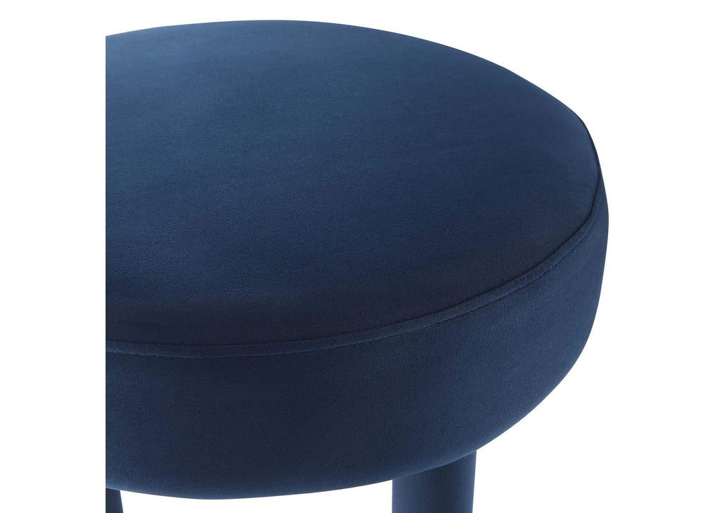 EEI-6386-MID-GLD Toulouse Performance Velvet Bar Stool By Modway