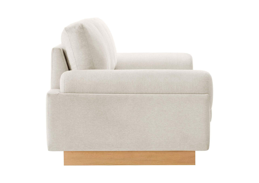 EEI-6401-IVO Oasis Upholstered Fabric Sofa By Modway