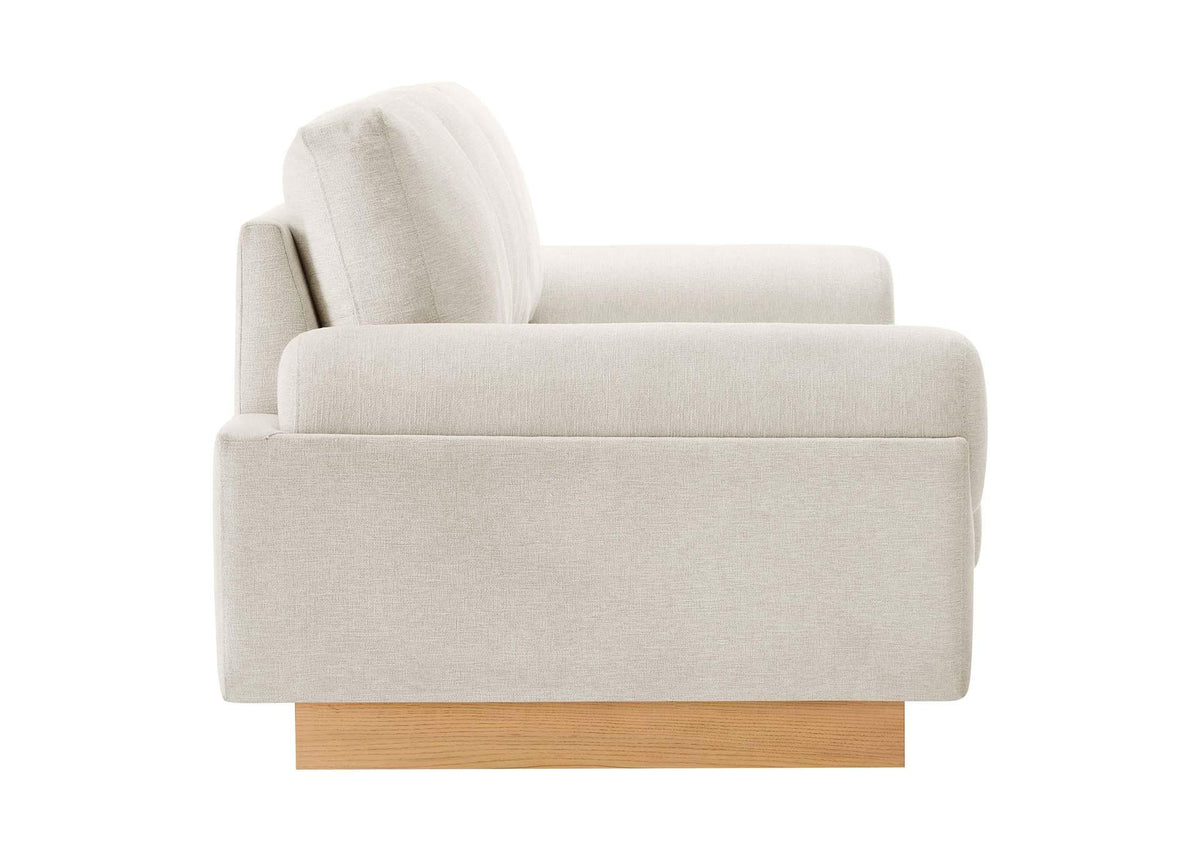 EEI-6401-IVO Oasis Upholstered Fabric Sofa By Modway