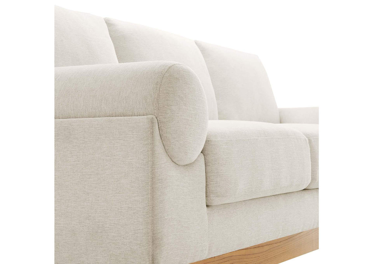 EEI-6401-IVO Oasis Upholstered Fabric Sofa By Modway