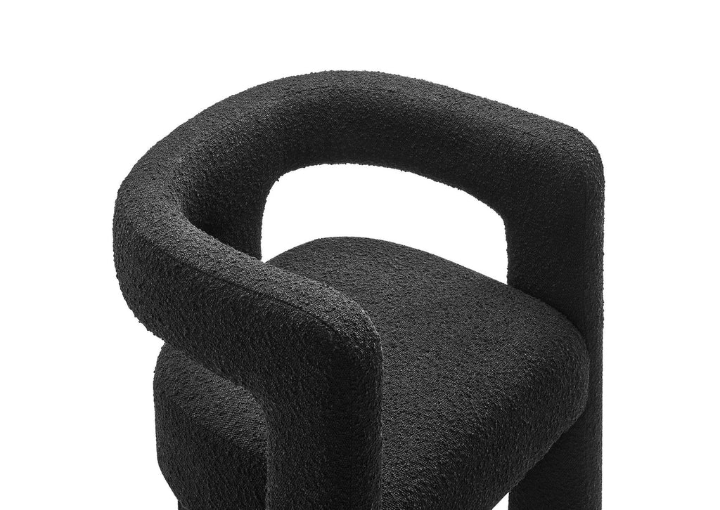 EEI-6479-BLK Kayla Boucle Upholstered Armchair By Modway