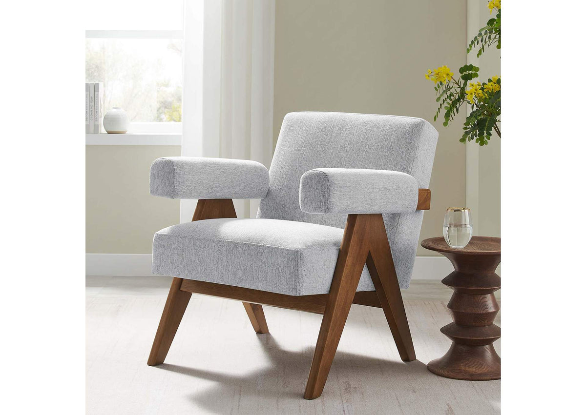 EEI-6503-HLG Lyra Fabric Armchair By Modway