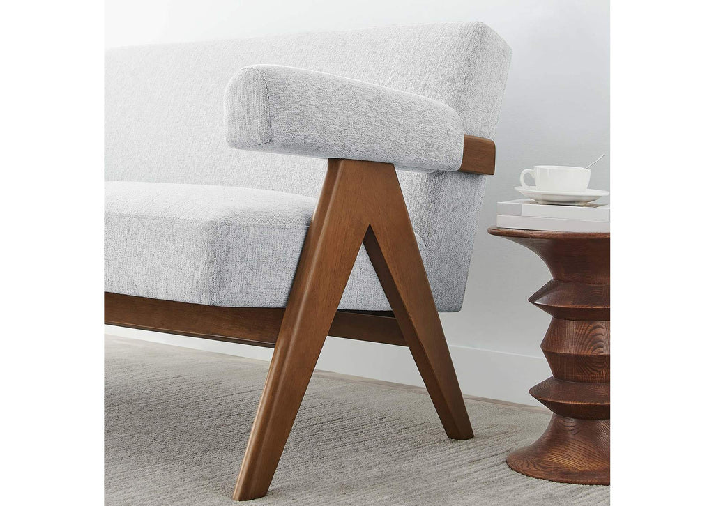 EEI-6505-HLG Lyra Fabric Loveseat By Modway
