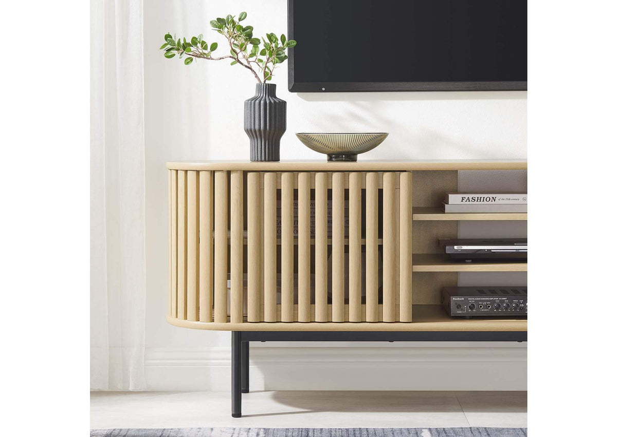 EEI-6522-OAK Fortitude 71" TV Stand By Modway