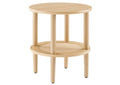 EEI-6527-OAK Torus Round Side Table By Modway