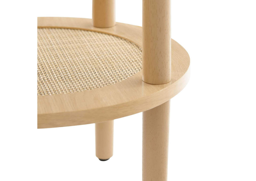 EEI-6527-OAK Torus Round Side Table By Modway