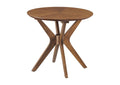EEI-6558-WAL Crossroads 24" Round Wood Side Table By Modway