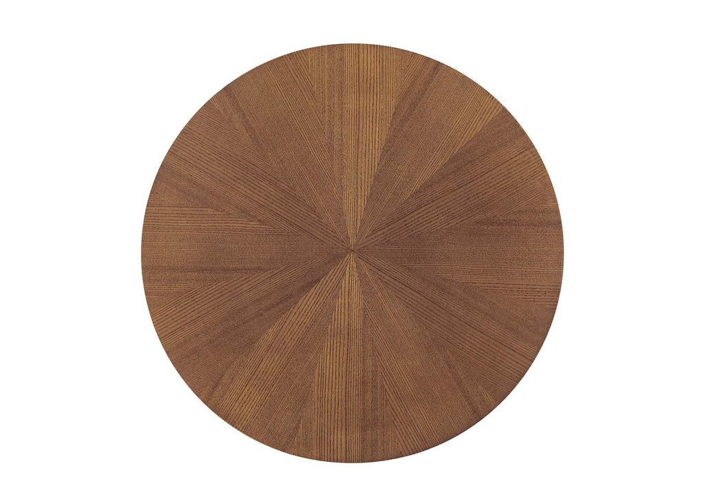 EEI-6558-WAL Crossroads 24" Round Wood Side Table By Modway