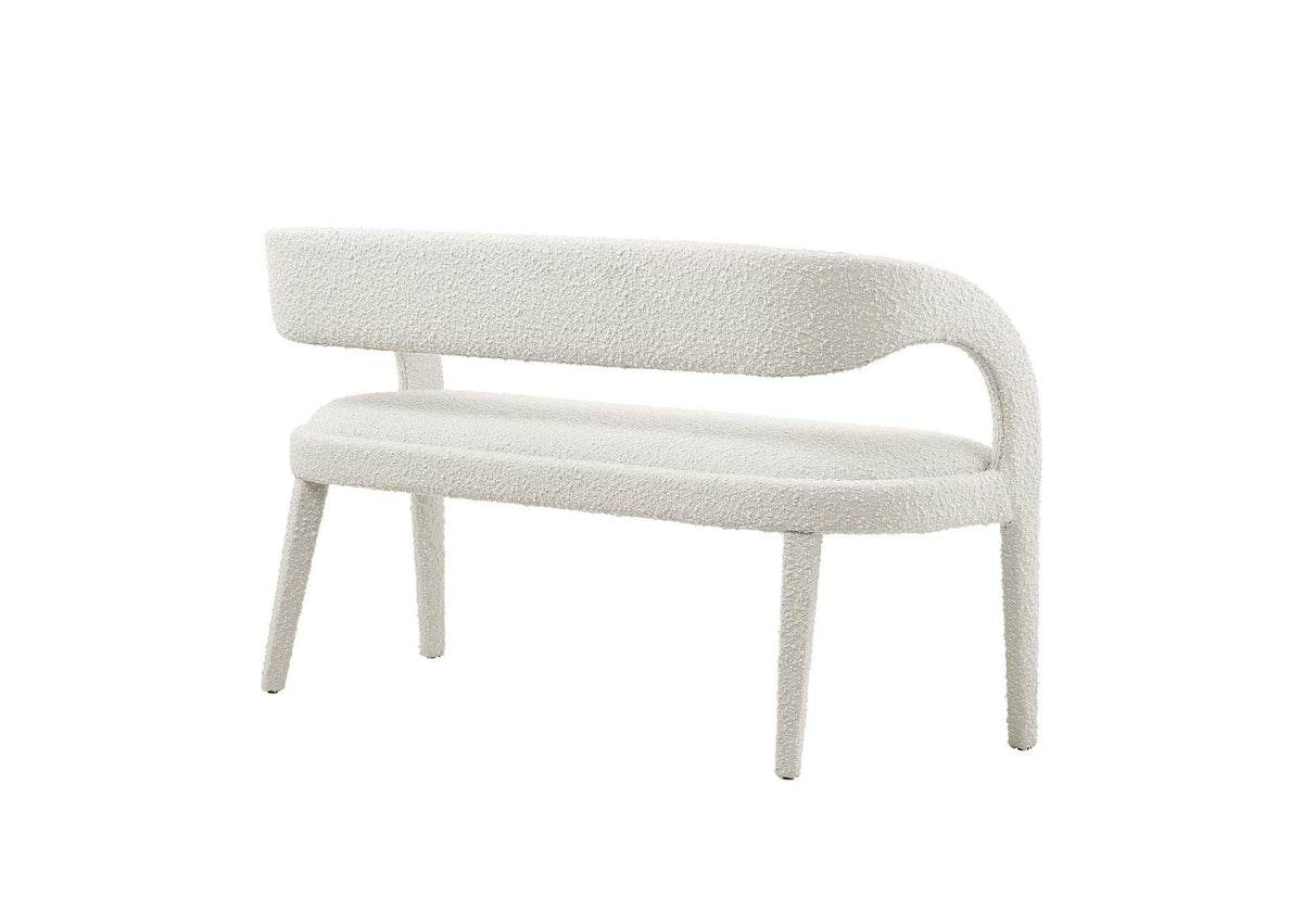 EEI-6571-IVO Pinnacle Boucle Fabric Accent Bench By Modway