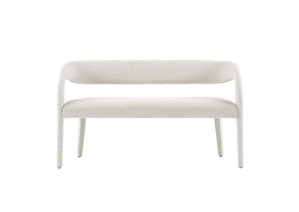 EEI-6571-IVO Pinnacle Boucle Fabric Accent Bench By Modway