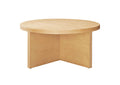 EEI-6580-NAT Silas Round Wood Coffee Table By Modway