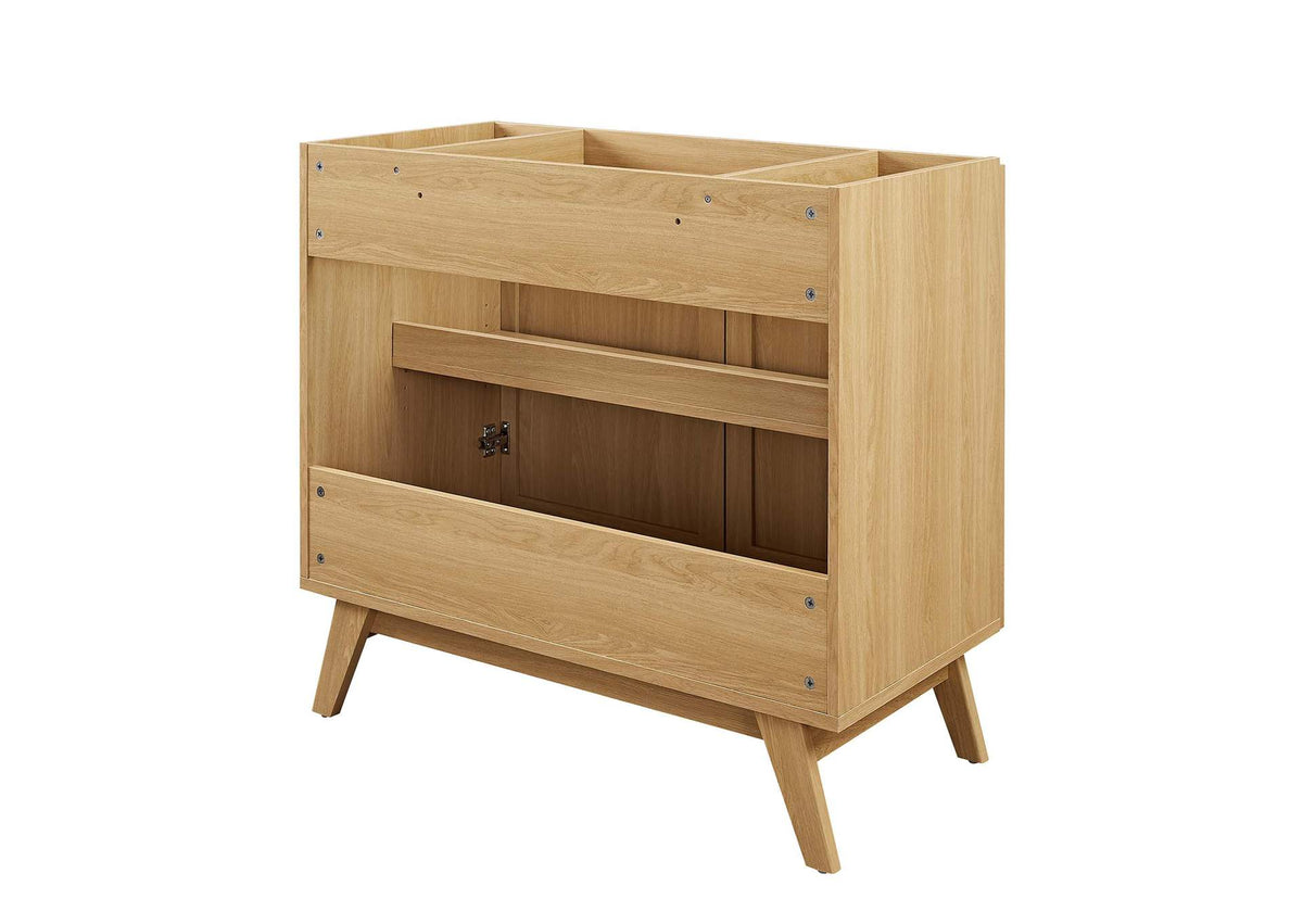 EEI-6588-OAK Soma 36" Bathroom Vanity Cabinet - Sink Basin Not Included - By Modway