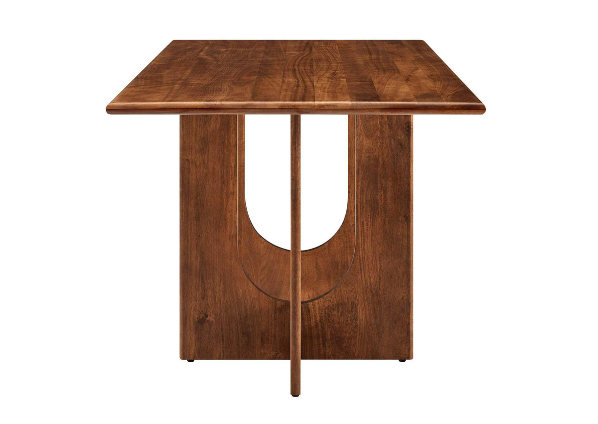 EEI-6593-WAL Rivian Rectangular 70" Wood Dining Table By Modway