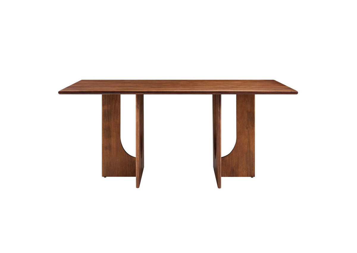 EEI-6593-WAL Rivian Rectangular 70" Wood Dining Table By Modway
